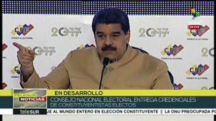 Maduro expresa alegría por gran participación del pueblo en elecciones
