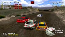 v-rally 2 (arcade level expert) race   replay 87 with my car : toyota celica gt4