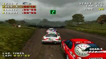 v-rally 2 (arcade level expert) race 88 with my car : toyota celica gt4
