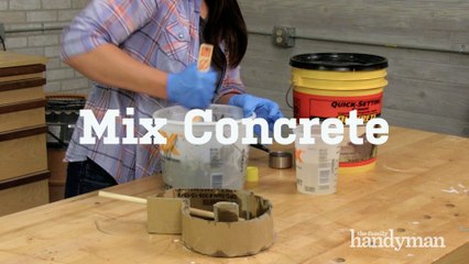 How to Make Concrete House Numbers