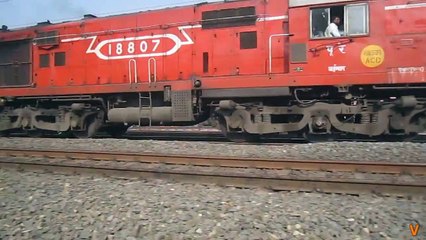 WDM-3A vs WAP-4 at Gurap !!!