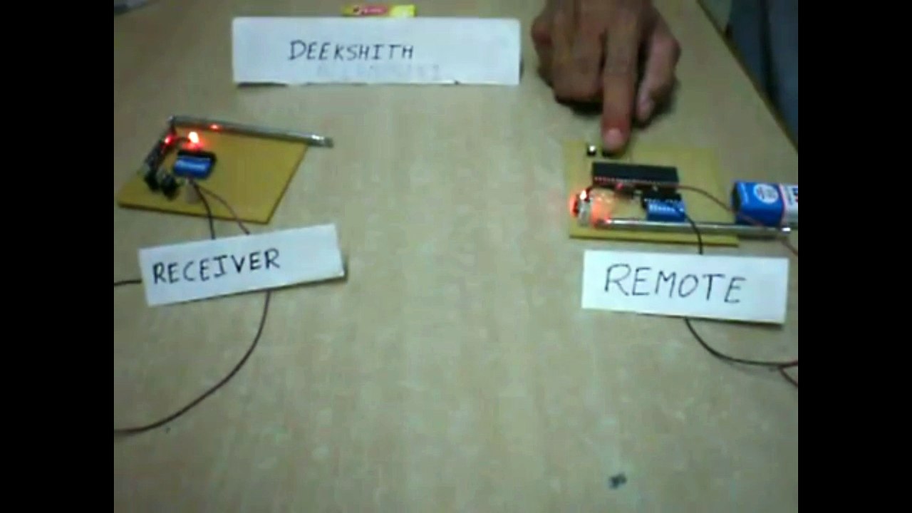 How To Make A Remote And Receiver