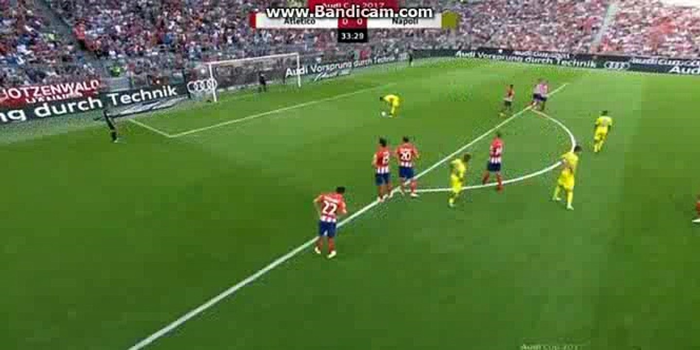 Arkadiusz Milik Penalty Missed HD - Atletico Madrid Vs SSC Napoli - 01.08.2017 HD