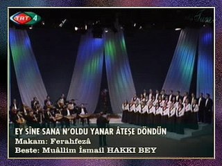 ANKARA DKTM KOROSU - Ey Sîne Sana N'oldu Yanar Âteşe Döndün