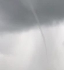 Water Spout in Dorset Looks Like a Mini Tornado