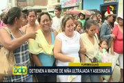Yurimaguas: detienen a madre de niña que fue ultrajada y asesinada en su vivienda