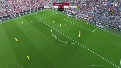 La passe décisive de Faouzi Ghoulam face à l'Atlético Madrid