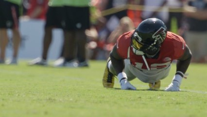 Mohamed Sanu mic'd up at Falcons training camp