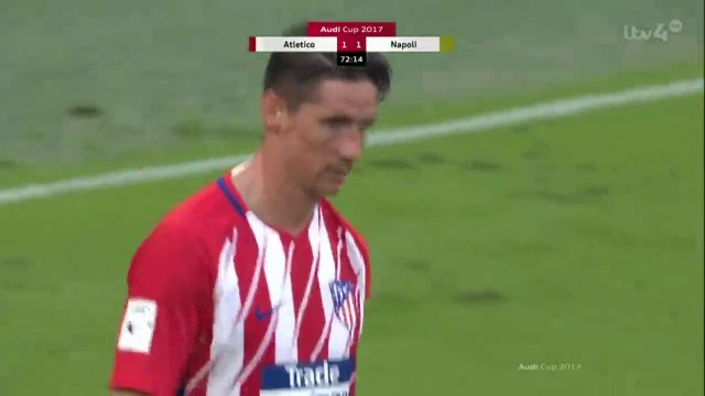 Fernando Torres Goal HD - Atletico Madrid 1 - 1 Napoli - 01.08.2017 (Full Replay)