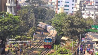 Luxurious Subarna Express Train Of Bangldesh Railway