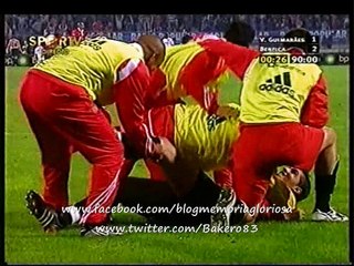 Bomba de Geovanni no Guimarães-Benfica de 04/05