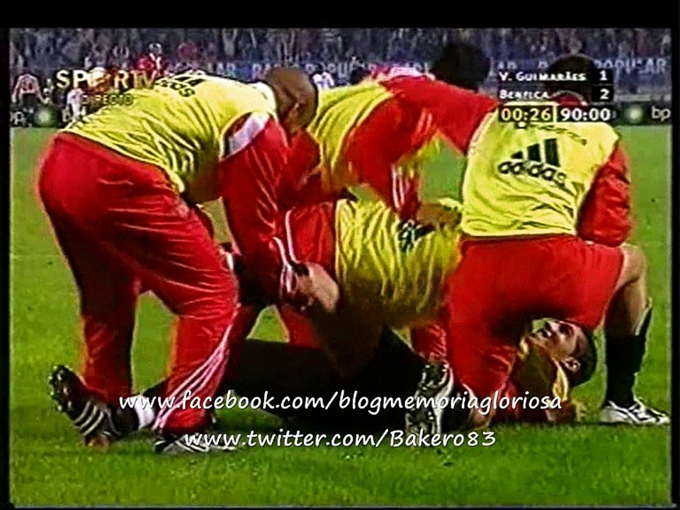 Bomba de Geovanni no Guimarães-Benfica de 04/05