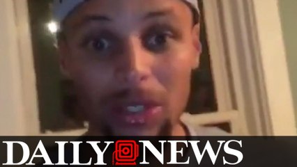 Warriors star Steph Curry crashes house party
