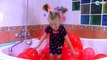 Bad Baby Yasya Bath Time in balloons! Learn Colors with Candy and Baby Songs Finger Family