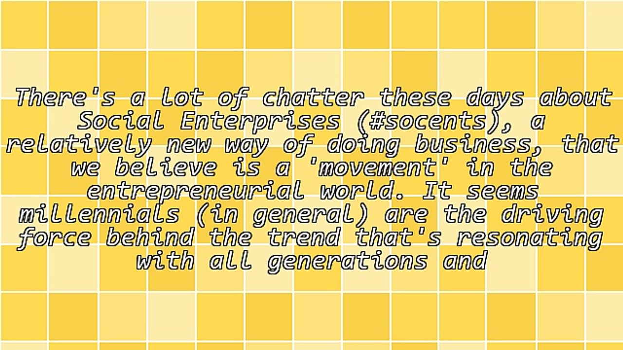 Social Enterprises 101