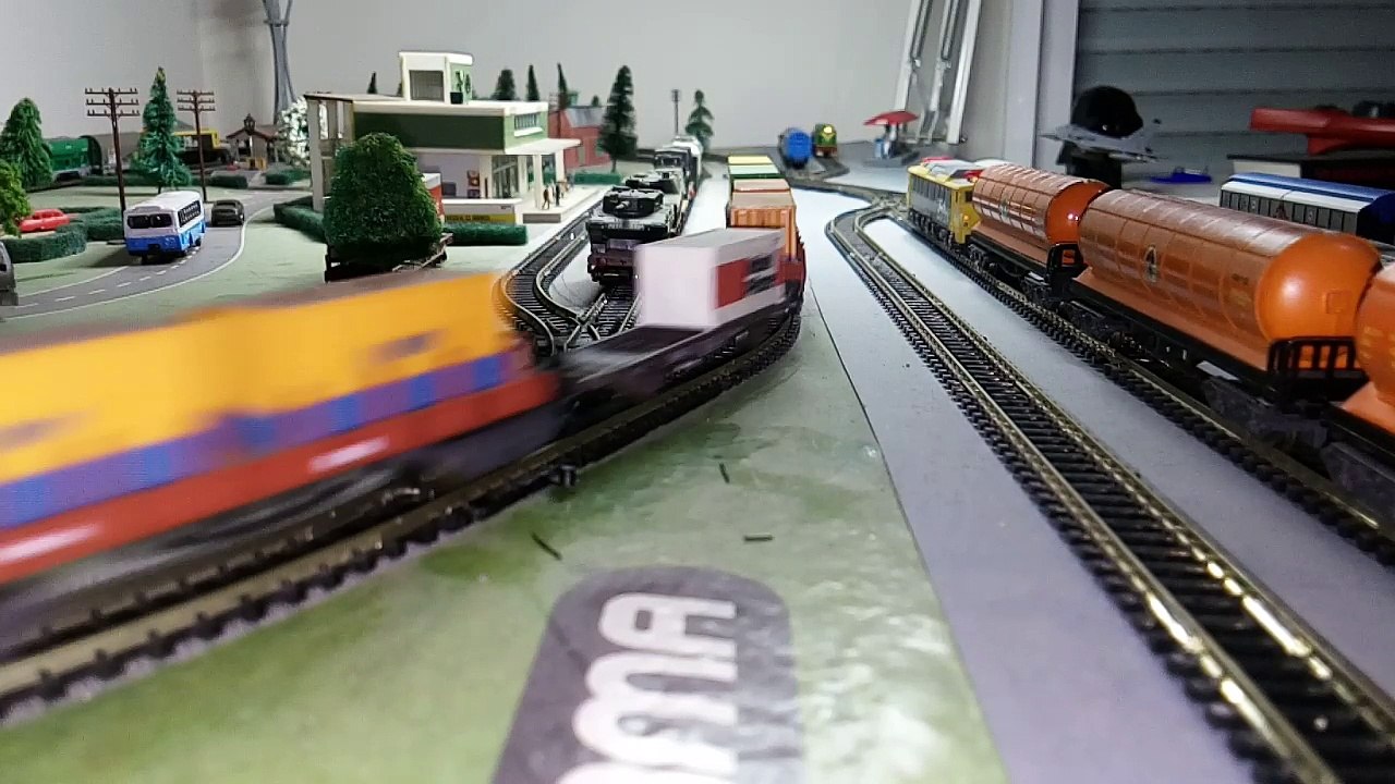 Continental rail escala N #modelismoferroviario #railfan #ngauge