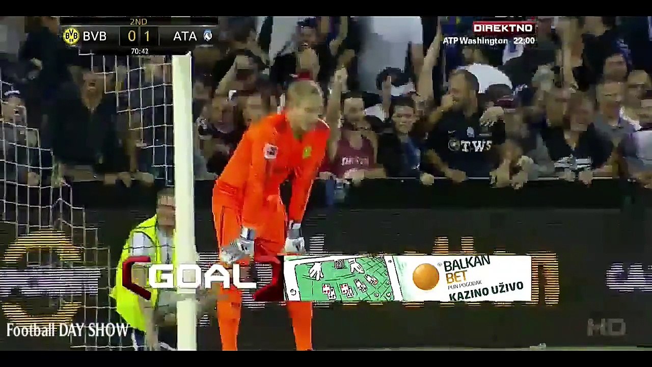 Borussia Dortmund - Atalanta 0-1 Highlights
