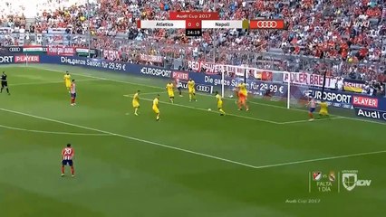 Atletico  madrid vs Napoli 2-1 Audi cup All goals and extended highlights