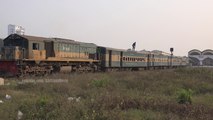 Upokul Express Train of Bangladesh Railway left Dhaka Railway Station