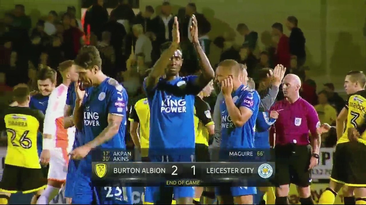 Burton Albion vs Leicester City 3-0 All Goals & Highlights 01.08.2017