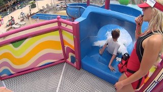 Black Starflight Water Slide at Splashtown San Antonio