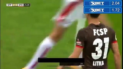St. Pauli vs Stoke City 4-2 Goals & Highlights