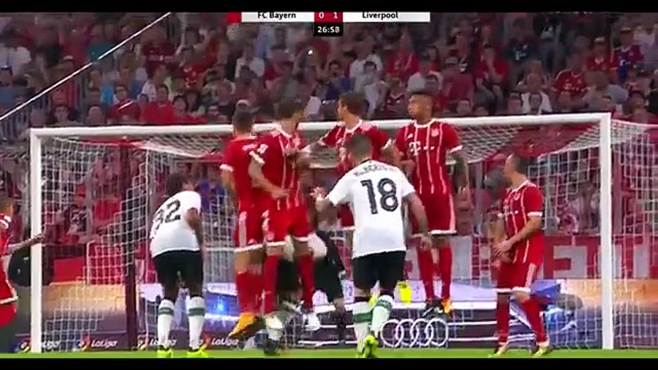 Bayern Munich vs Liverpool 0-3 - All Goals  Highlights - Audi Cup 1082017 HD