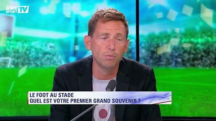 Daniel Riolo raconte son premier souvenir de football au stade