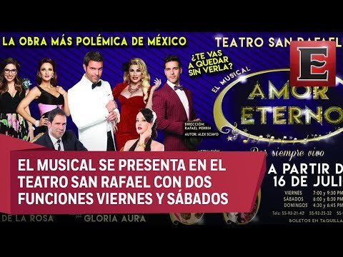 Natalia Sosa y Bobby Pulido presentan el musical 'Amor Eterno'