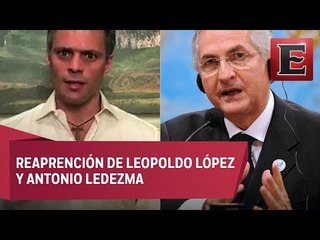 Detienen a lideres opositores en Venezuela