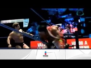 Shocker, Ángel de Oro y Máximo vs. Mr. Niebla, Yujiro y El Felino 30/06/12