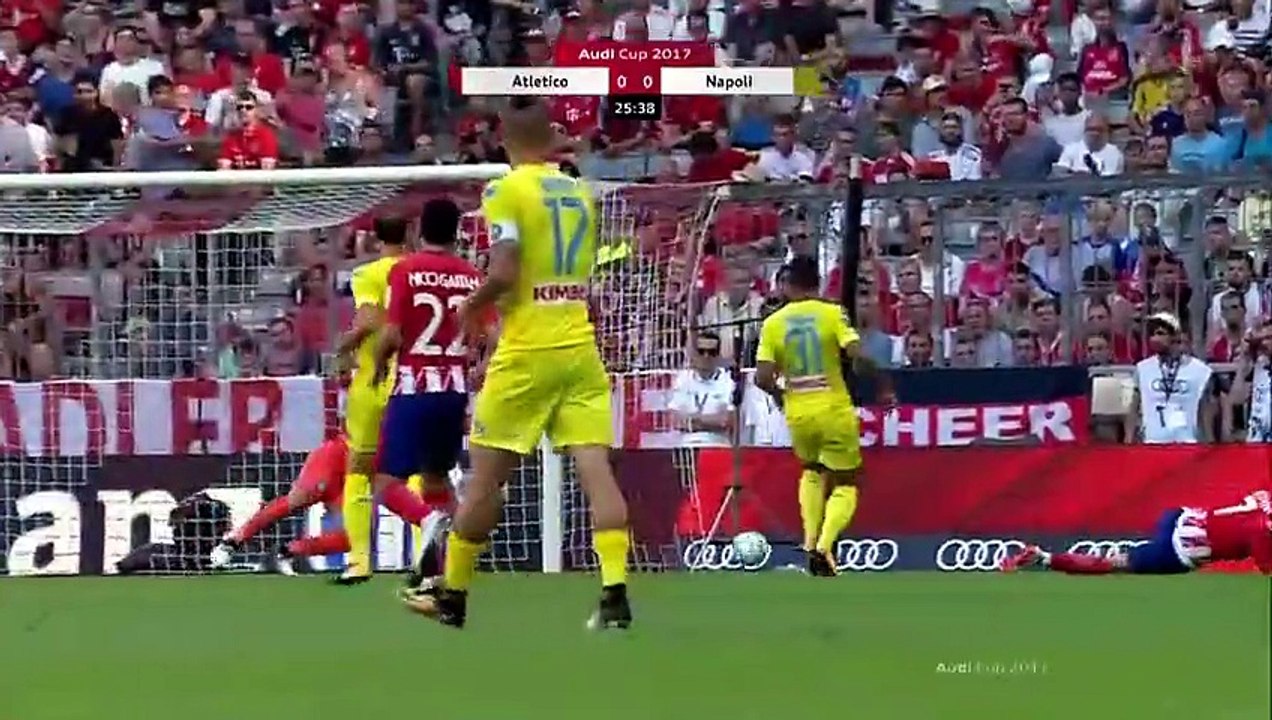 Atletico Madrid vs Napoli 2-1 - Highlights & Goals - 01 August 2017