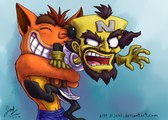 Crash Bandicoot N. Sane Trilogy النهاية - كراش ضد كورتيكس / ZIZOTIGER