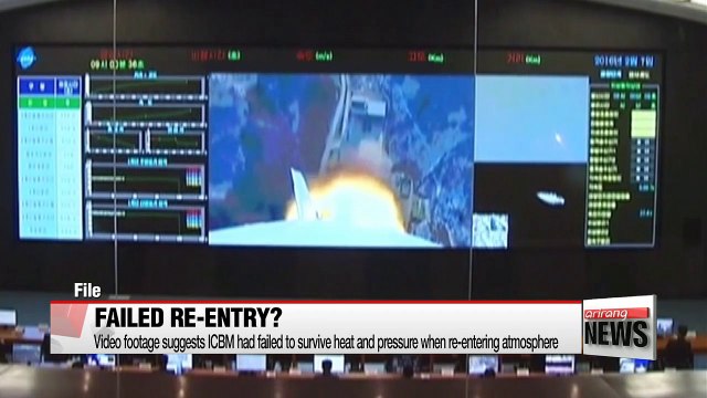 North Korea yet to master ICBM re-entry capability: 38 North