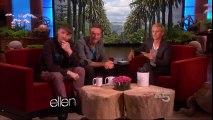 Chris Martin scared by Ellen DeGeneres!