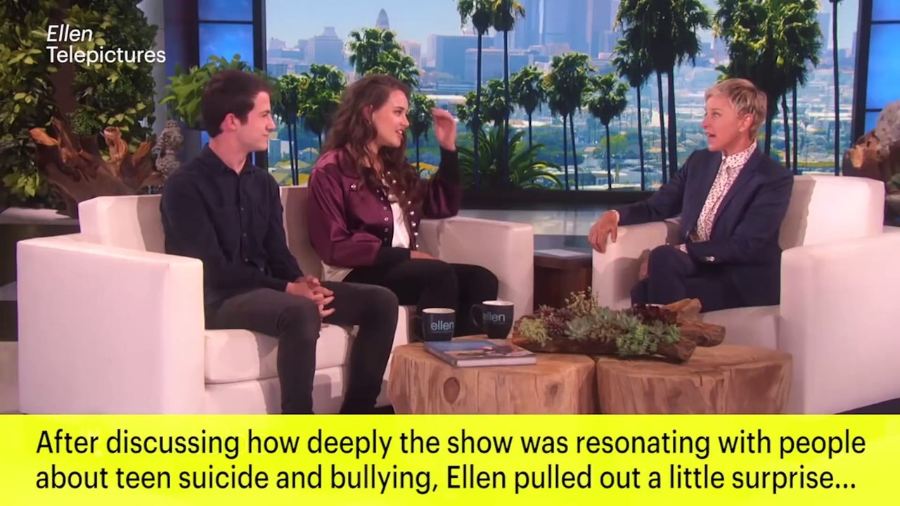 Ellen DeGeneres Makes '13 Reasons Why' Star Cry Over Lady Gaga _ News Flash _ Entertainment Weekly