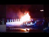 Minneapolis Police Officers Pull People From Burning Car