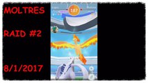 Pokemon GO ~ MOLTRES RAID BATTLE & CAPTURE ATTEMPT #2