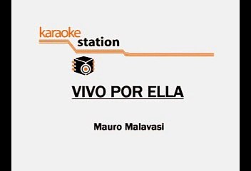 Andrea Bocelli, Marta Sanchez - Vivo Por Ella (Karaoke)