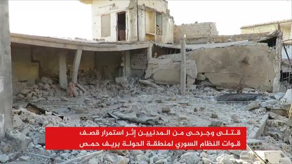 قتلى وجرحى بغارات النظام في ريفي دمشق وحمص