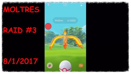 Pokemon Go ~ MOLTRES CAPTURE ATTEMPT #3