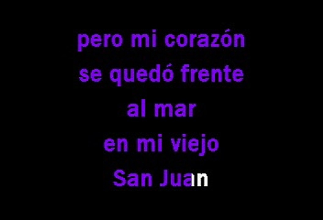 En mi viejo San Juan - Javier Solís (Karaoke con voz guia)