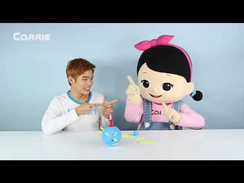 캐빈과 꼬마 캐리의 간지럼 고래 보드게임 대결 l 캐리앤 플레이