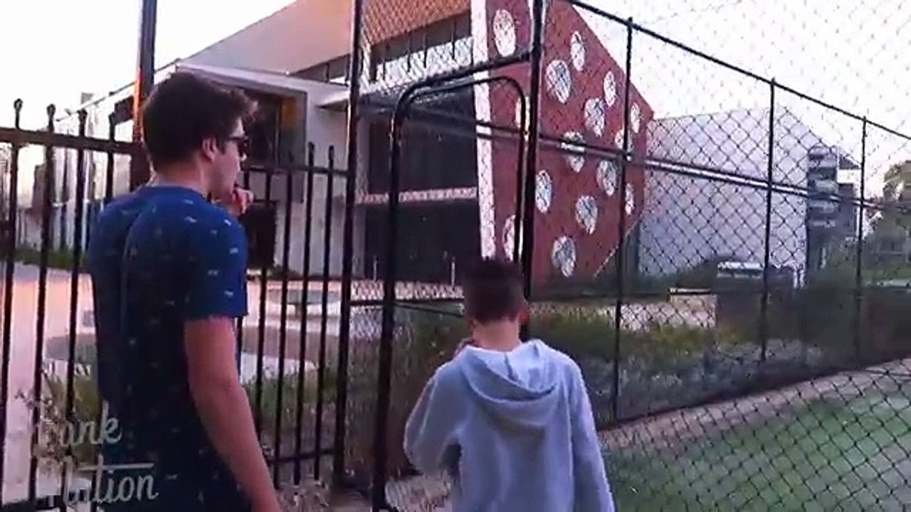 Ultimate Wedgie Prank on 12 Year Old Brother!