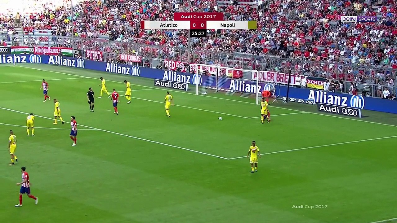 Audi Cup 2017 | Atletico Madrid 2 - 1  Napoli