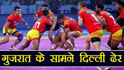 Pro Kabaddi League: Gujarat Fortune Giants ने Dabang Delhi को पछाड़ा। वनइंडिया हिंदी