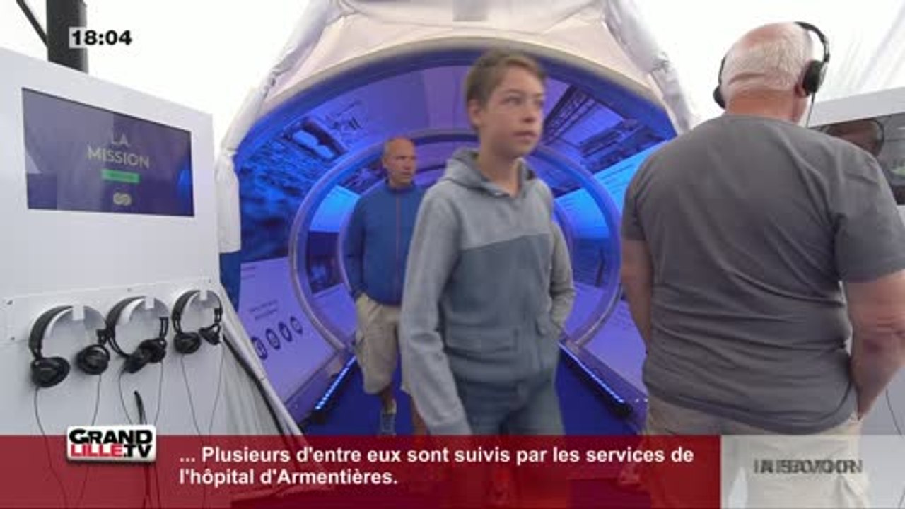 Le bateau du futur au port de Boulogne