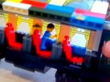 Et faire examen les trains deux et comme faire un aperçu du train Lego deux voitures lego pays BRIC wagons