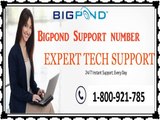 How to make use of folders and contacts feature in BigPond?