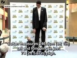 World's Tallest Man Meets The World's Smallest Man _